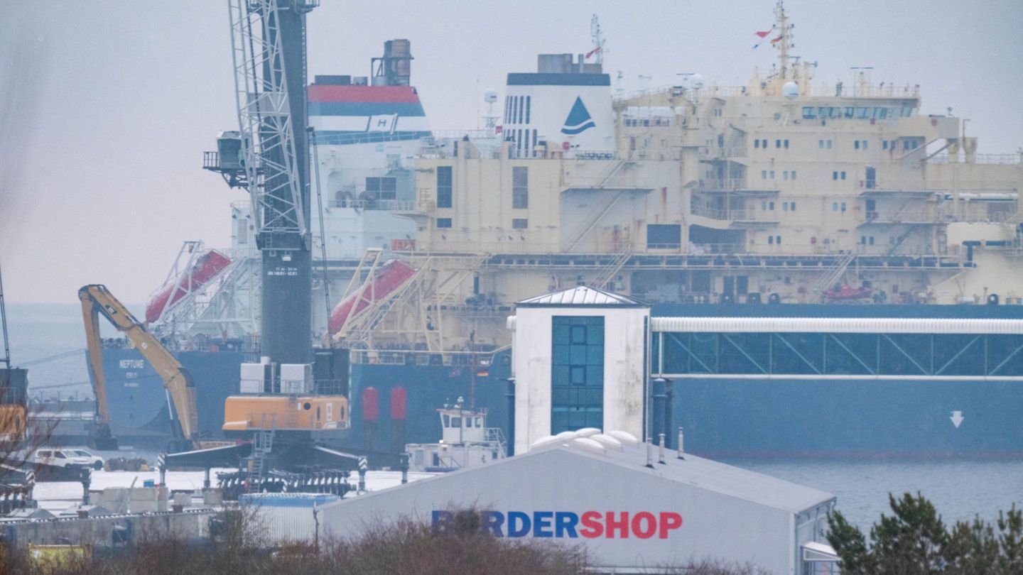 Das Rügener LNG-Terminal hat im Vergleich zu anderen deutschen Terminals zuletzt wieder am meisten Gas eingespeist. Foto: Stefan