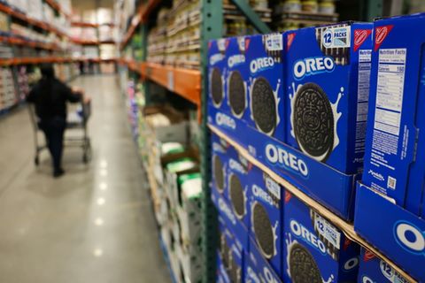 Oreos stehen nicht auf der Liste empfohlener Lebensmittel