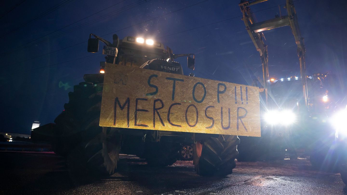 Mercosur-Abkommen: Bauernproteste an Autobahnen gegen EU-Handelsabkommen