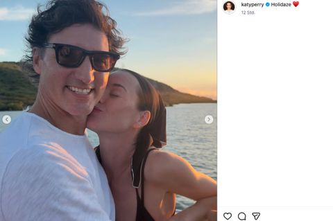 Vip News: Katy Perry postet Knutschfoto mit Justin Trudeau