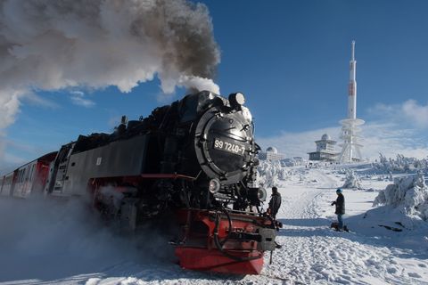 Vorsorglich setzen die Harzer Schmalspurbahnen den Verkehr am Freitag größtenteils aus. (Archivbild) Foto: Klaus-Dietmar Gabbert