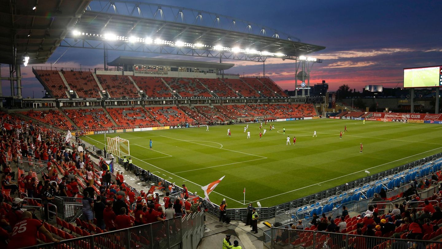 Fußball WM 2026: Das Stadion BMO Field in Toronto