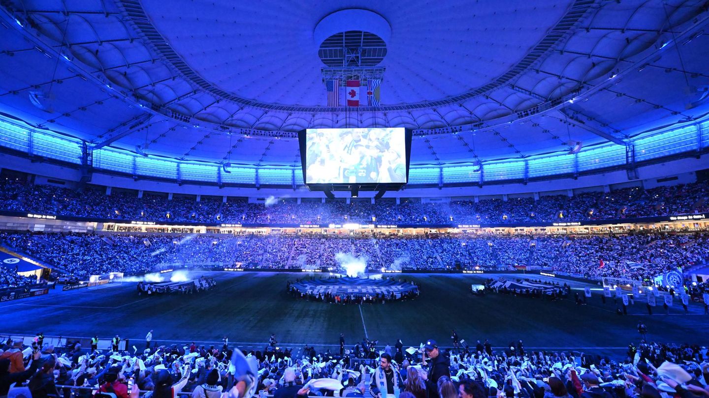 Fußball WM 2026: Das Stadion BC Place in Vancouver