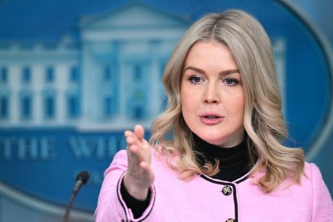 Trumps Sprecherin Karoline Leavitt im Weißen Haus