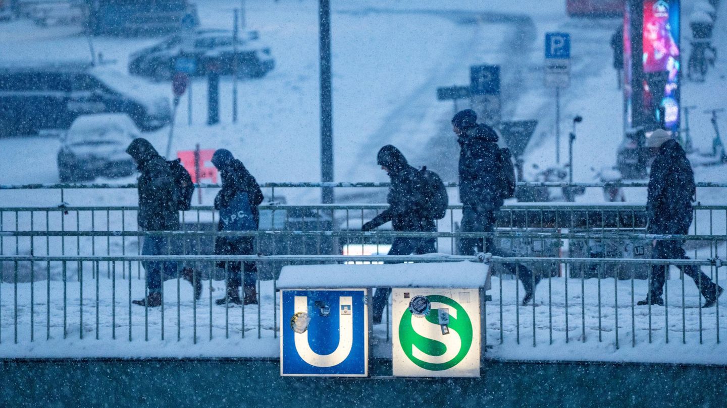 Hamburg Winter Schnee