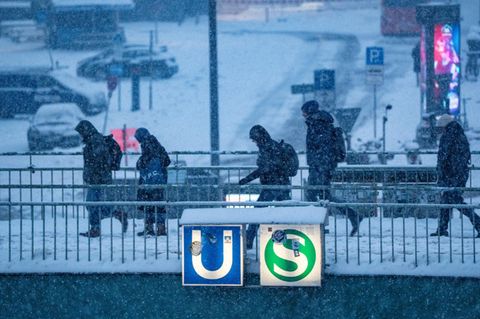 Hamburg Winter Schnee