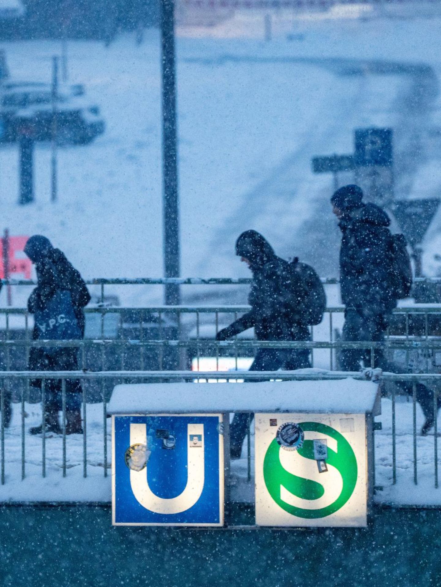 Hamburg Winter Schnee