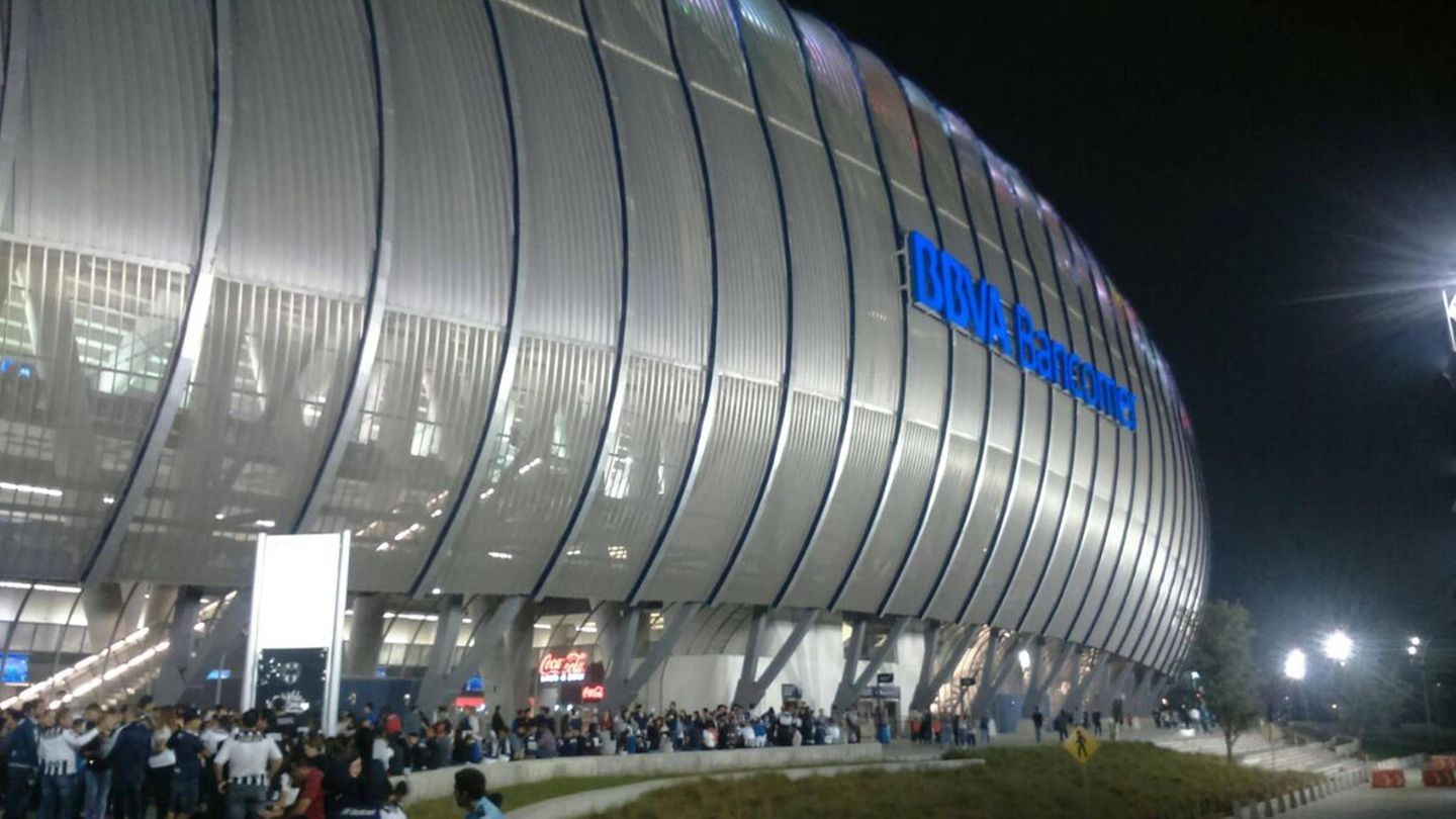 Fußball WM 2026: Das Stadion Estadio BBVA in Guadalupe Mexiko