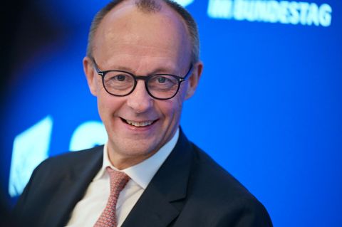 Friedrich Merz ist zu Gast bei der CSU im Kloster Seeon. Foto: Malin Wunderlich/dpa