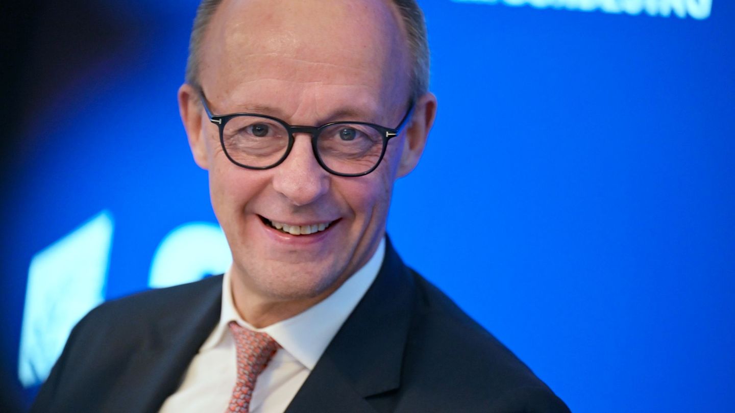 Friedrich Merz ist zu Gast bei der CSU im Kloster Seeon. Foto: Malin Wunderlich/dpa