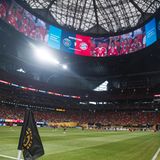 Fußball WM 2026: Das Mercedes Benz Stadium in Atlanta
