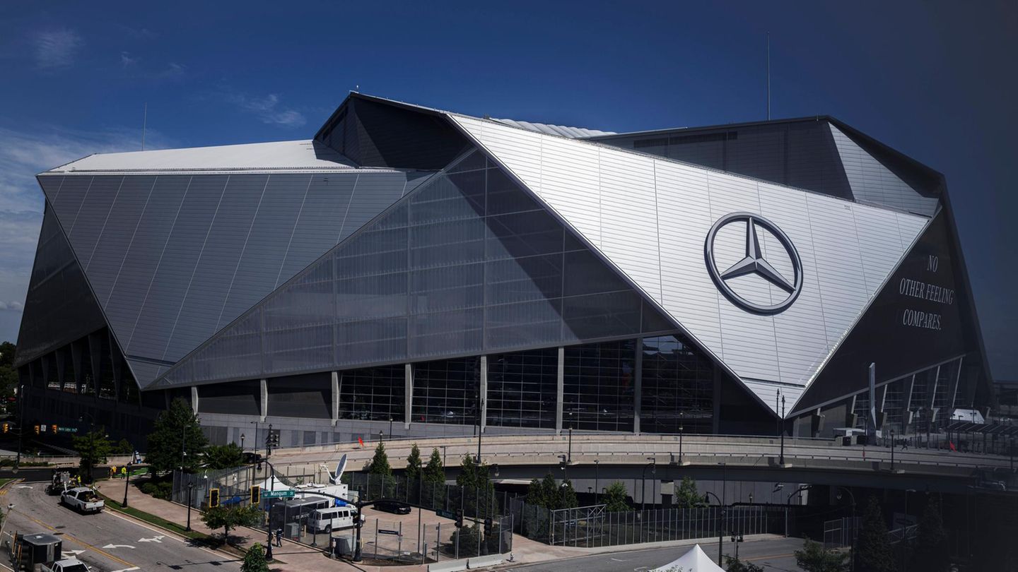 Fußball WM 2026: Das Mercedes Benz Stadium in Atlanta