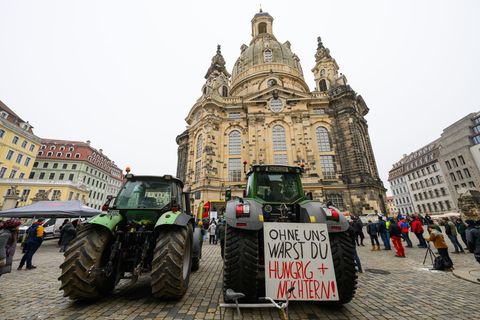 Der Verein Land schafft Verbindung (LSV) hat seine am Freitag in Mainz geplante Demo abgesagt. Foto: Robert Michael/dpa