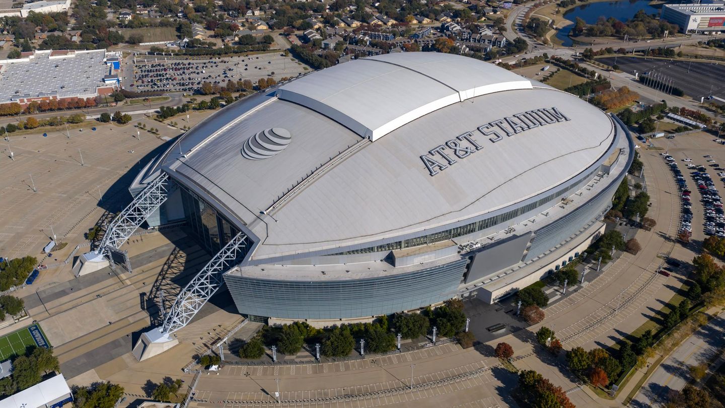 Fußball WM 2026: Das Stadion AT&T Stadium in Dallas