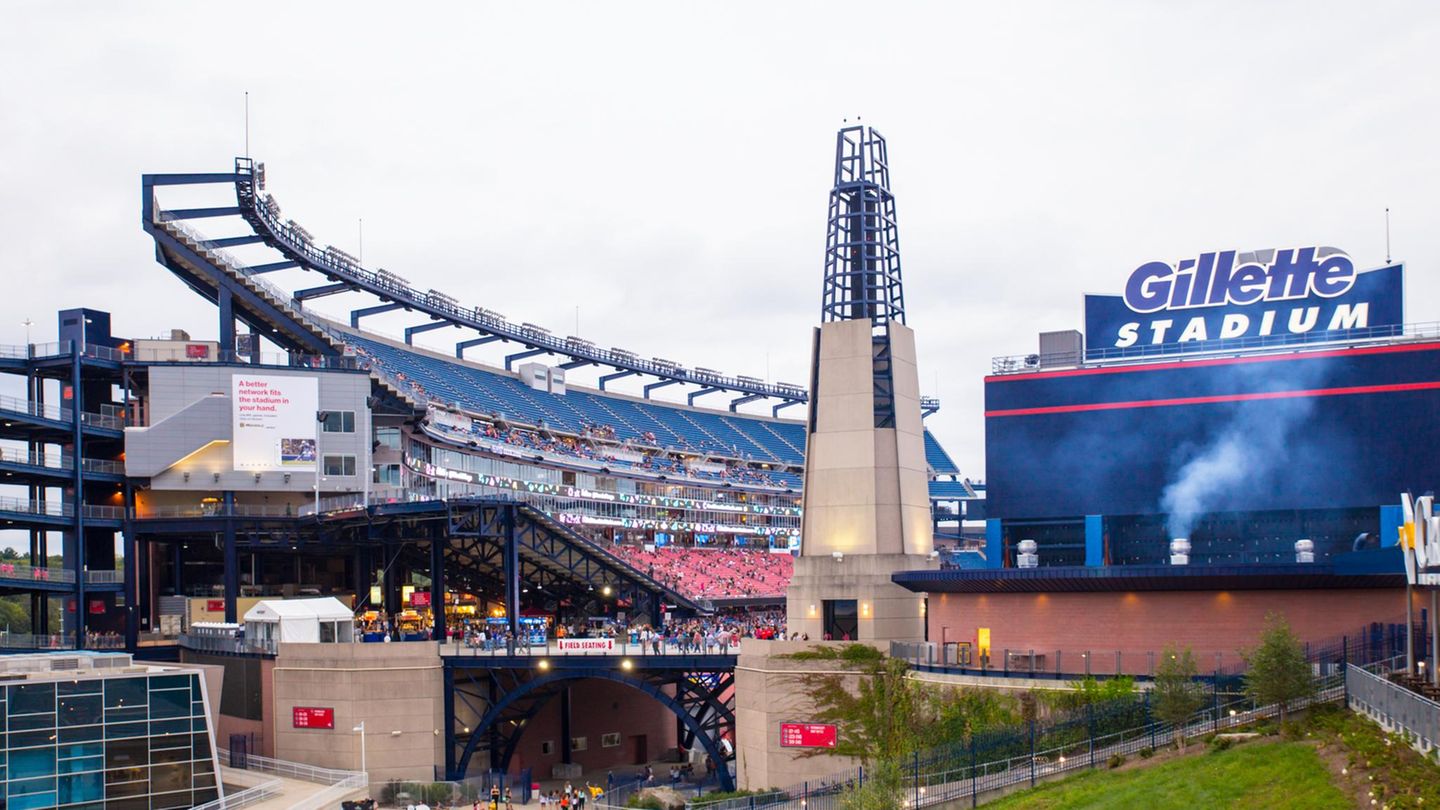 Fußball WM 2026: Das Gillette Stadium in Boston