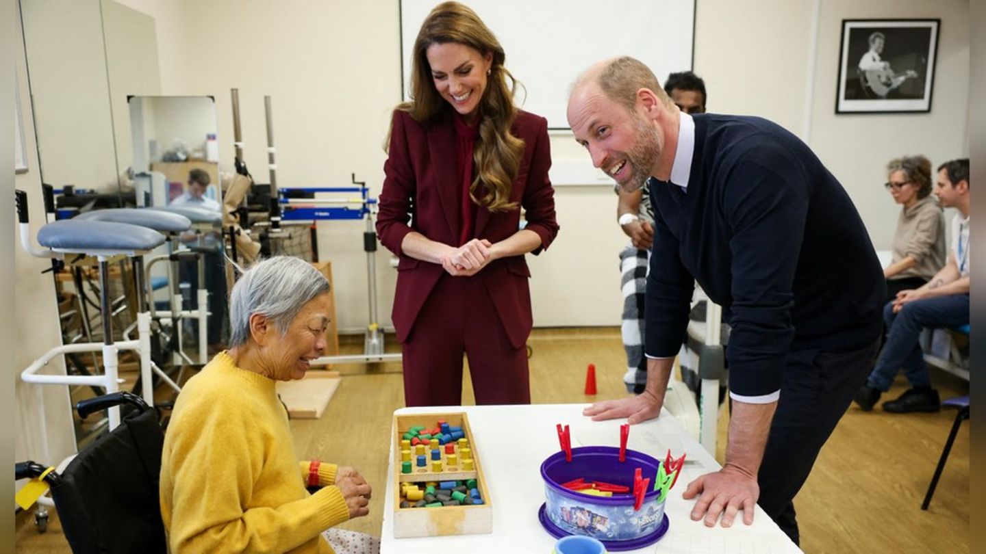 Kate und William überraschten Patienten und Krankenhaus-Mitarbeiter in London.