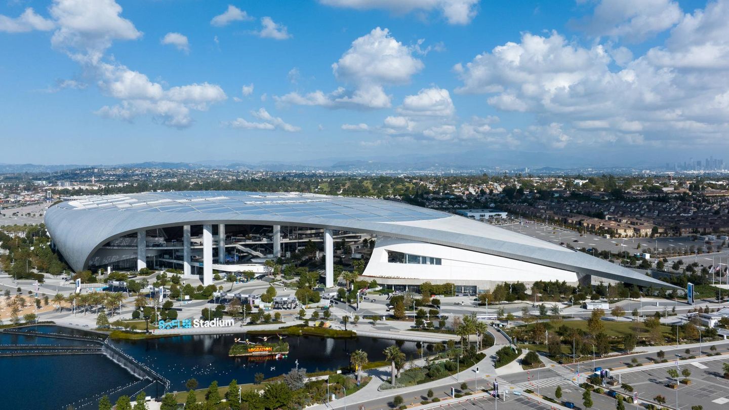 Fußball WM 2026: Das Stadion SoFi Stadium in Los Angeles