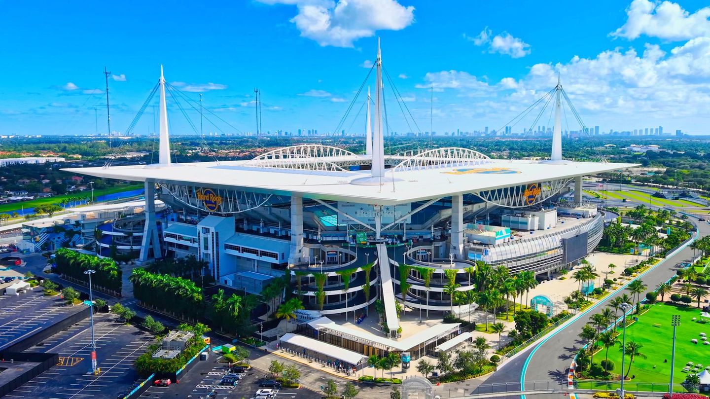 Fußball WM 2026: Das Stadion Hard Rock Stadium in Miami