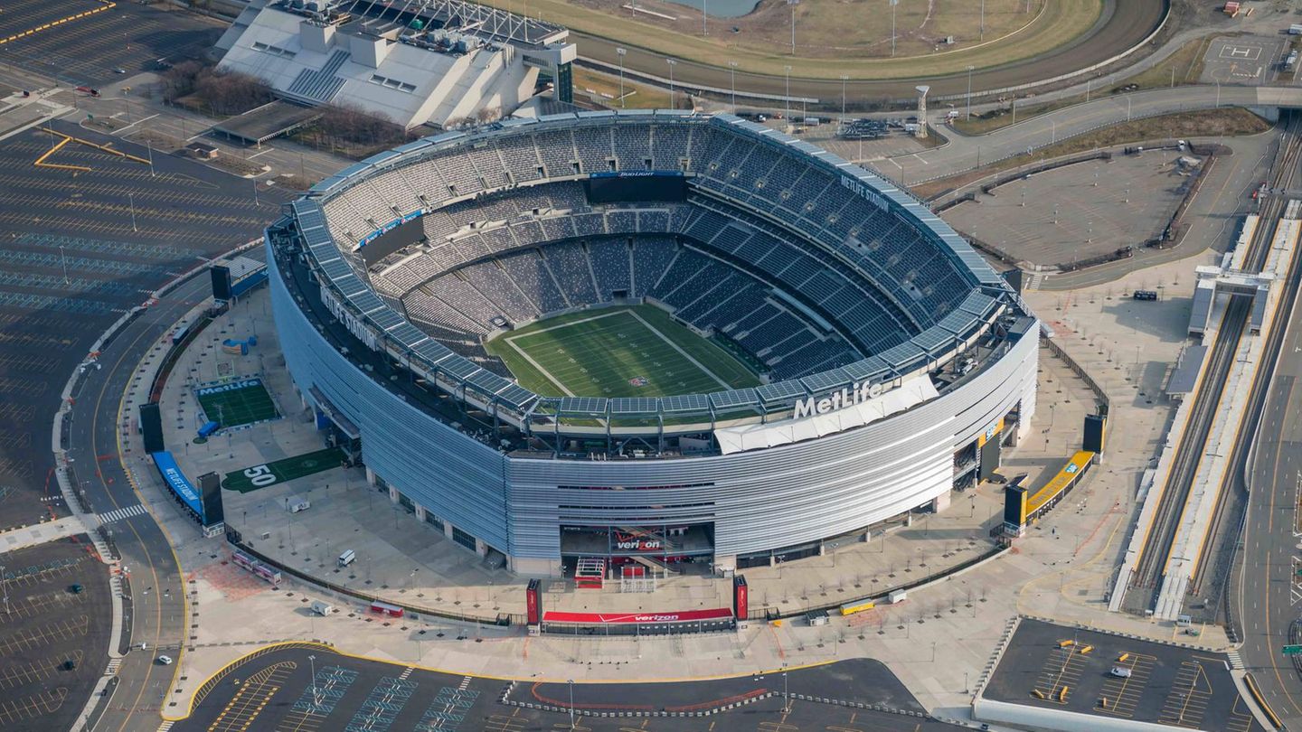 Fußball WM 2026: Das Stadion MetLife Stadium in New York/New Jersey