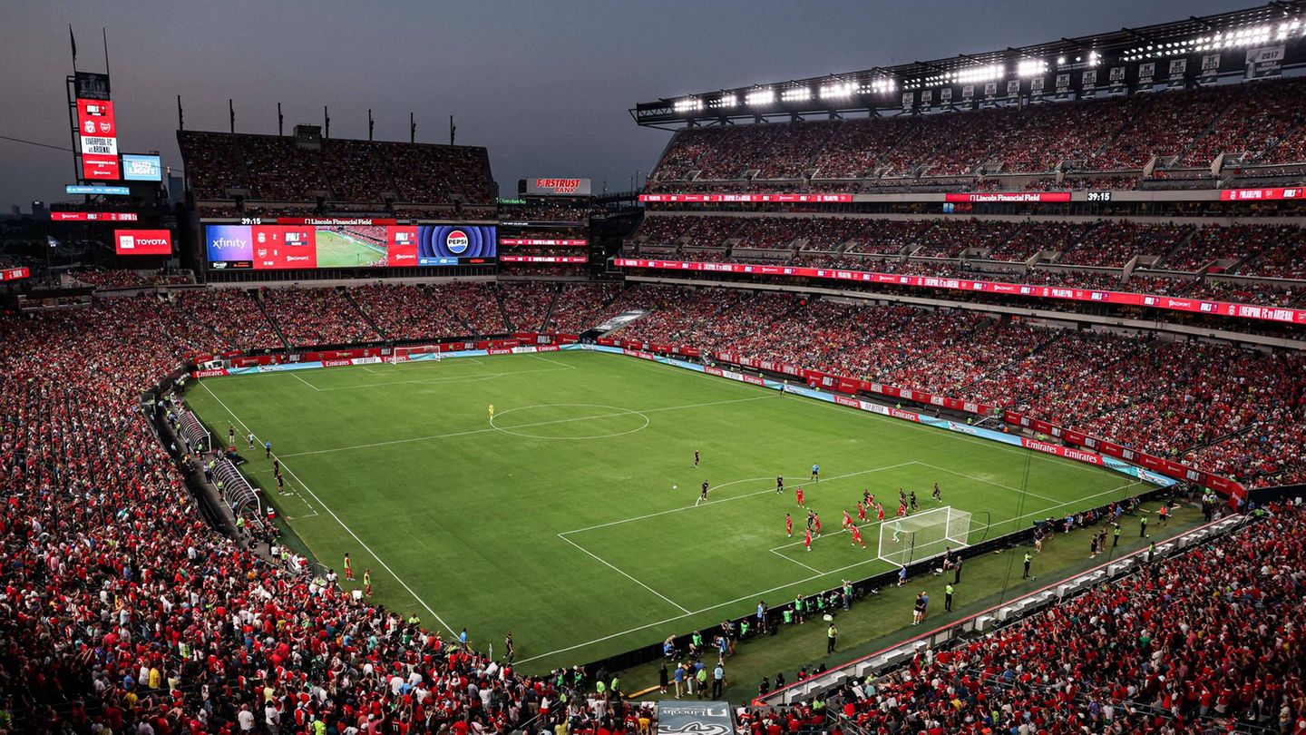 Fußball WM 2026: Das Stadion Lincoln Financial Field in Philadelphia