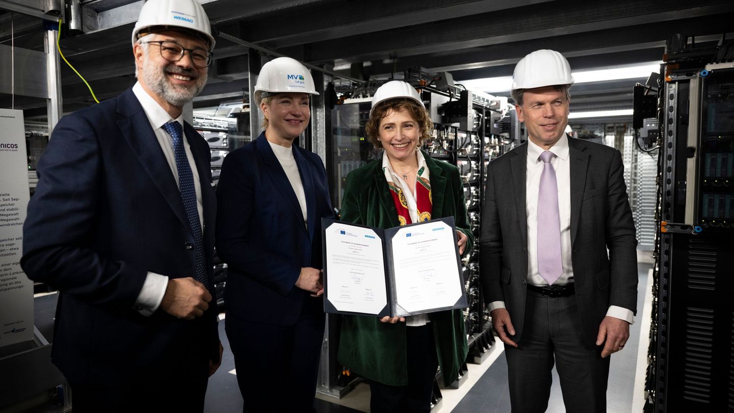 Mit dem Darlehen in Höhe von 220 Millionen Euro will Energieversorger Wemag das Stromnetz ausbauen. Foto: Philip Dulian/dpa