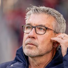 Rückkehr an alte Wirkungsstätte: Mainz-Chefcoach Urs Fischer. (Archivbild) Foto: Torsten Silz/dpa