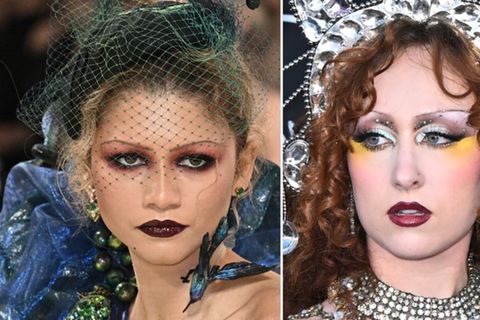 Ob Zendayas (r.) Vamp Romantic oder Chappell Roans Chaos Chic: 2026 zählt Authentizität.