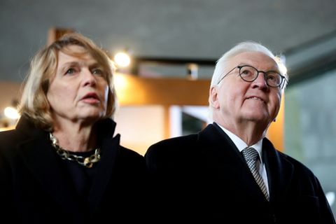 Steinmeier und Ehefrau Elke