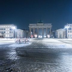 Reichlich Schneefall wurde zunächst für Berlin vorhergesagt. Foto: Christophe Gateau/dpa