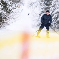 Am Bocksberg sollen Wintersportler die Piste herabfahren können. Foto: Swen Pförtner/dpa