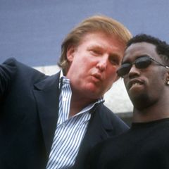 Donald Trump und Sean "Diddy" Combs (re.) kennen sich bereits seit vielen Jahren.
