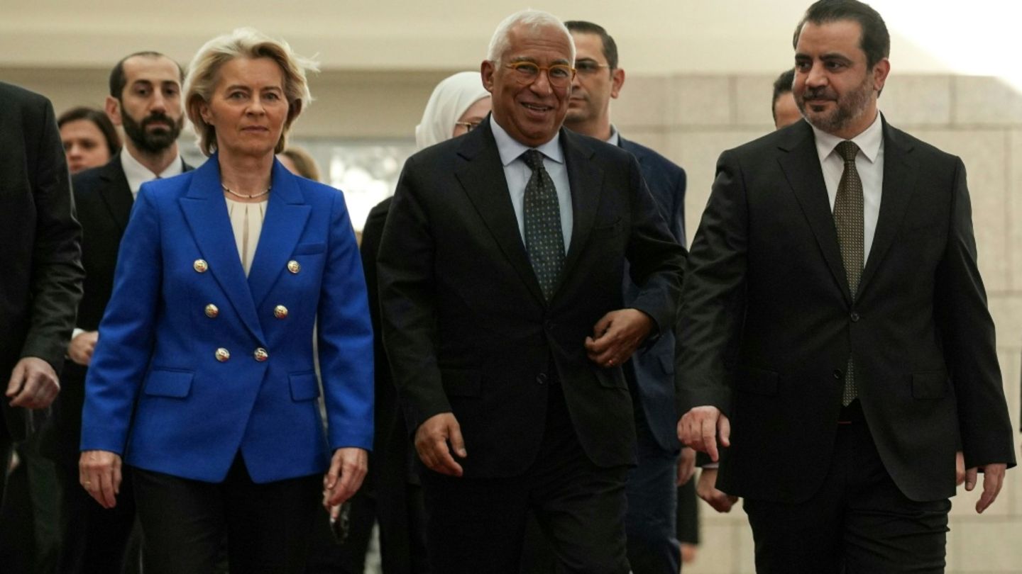 Von der Leyen und Costa in Damaskus