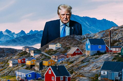 Trump blickt auf Grönland