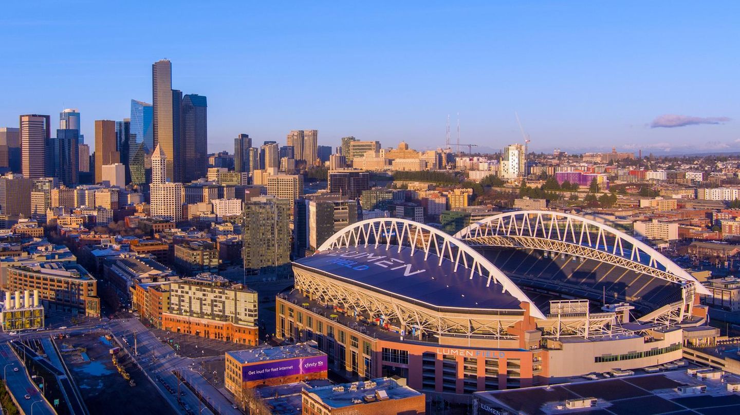 Fußball WM 2026: Das Stadion Lumen Field in Seattle