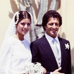 Prinzessin Caroline und Philippe Junot bei ihrer Hochzeit im Juni 1978
