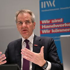 NRW-Handwerkspräsident Andreas Ehlert fordert mehr wirtschaftliche Impulse. Foto: Wolf von Dewitz/dpa