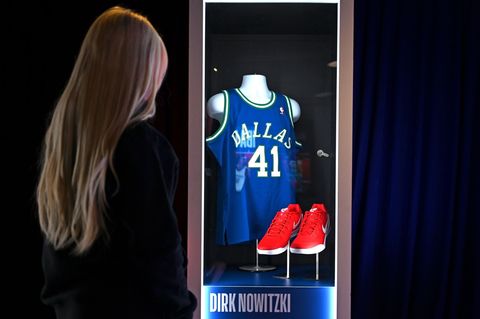 Bis Sonntag ist das NBA House geöffnet. Foto: Elisa Schu/dpa