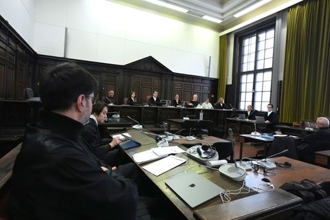 82 Verhandlungstage sind bis Mitte Dezember bereits anberaumt. Foto: Marcus Brandt/Pool dpa/dpa