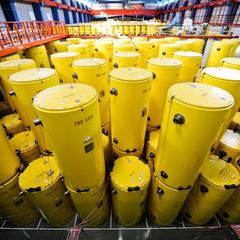 Um diesen Atommüll geht es. Er soll von Jülich ins 170 Kilometer entfernte Ahaus transportiert werden. (Archivbild) Foto: Andrea