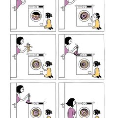 Comic-Strip aus dem Buch "Mutter und Tochter"