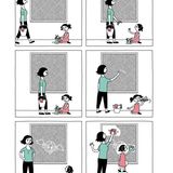 Comic-Strip aus dem Buch "Mutter und Tochter"