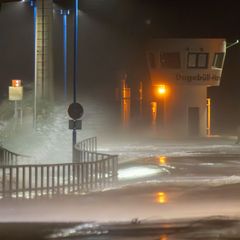 Seewetterdienst warnt vor Sturm ab der deutschen Nordseeküste. Foto: Bodo Marks/dpa