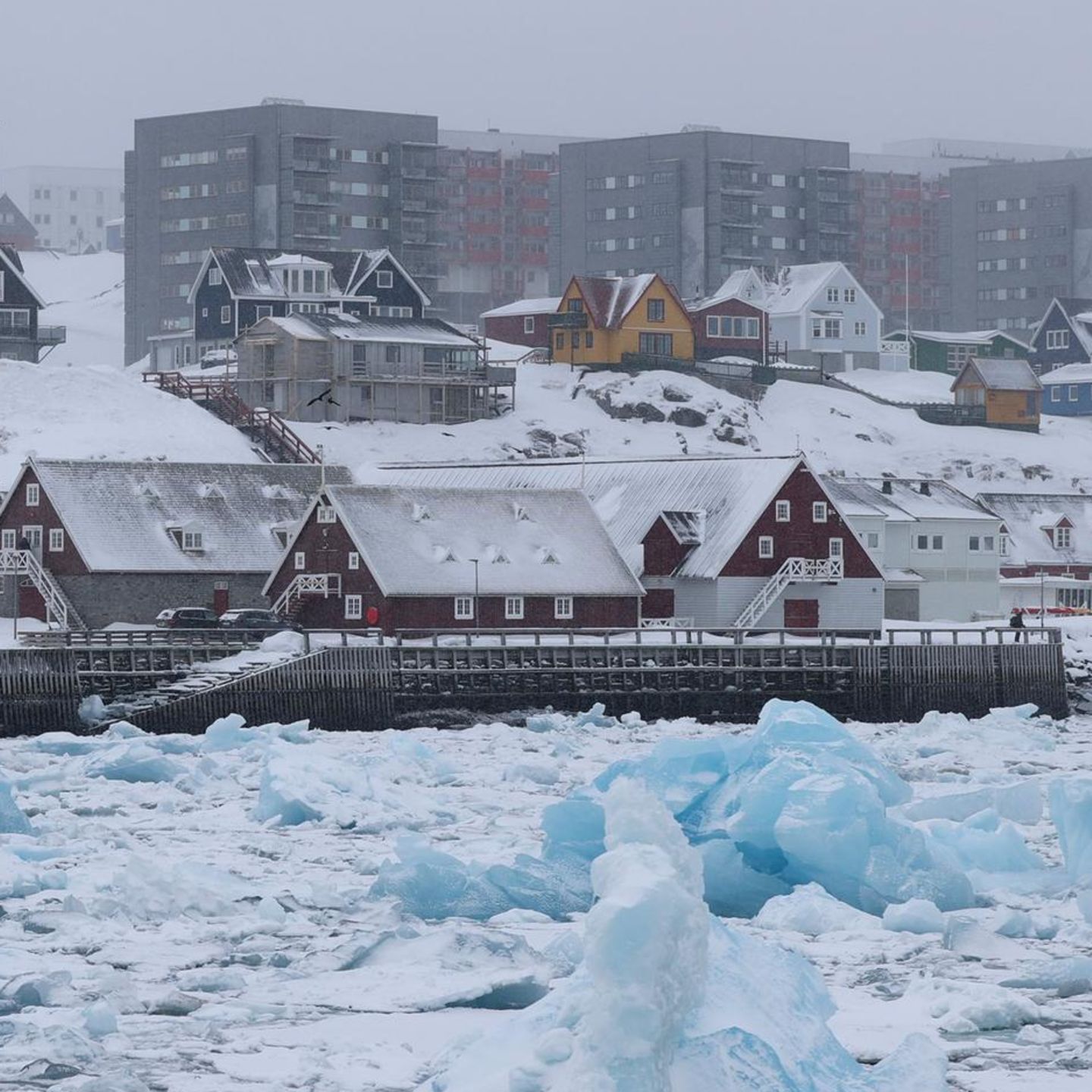 Nuuk ist die Hauptstadt von Grönland