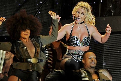 Britney Spears während einer Show im August 2018.