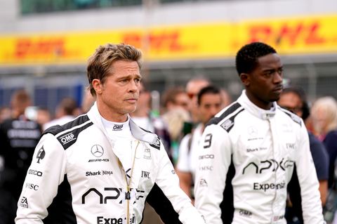 Der Rennsportfilm "F1" mit Brad Pitt hat Chancen auf einen Preis von Hollywoods Produzentenverband. (Archivbild) Foto: Tim Goode