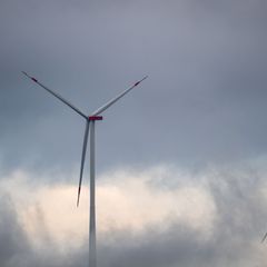 Am Wochenende bläst es weiter kräftig. (Symbolbild) Foto: Pia Bayer/dpa