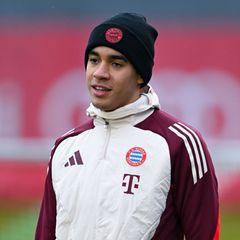 Jamal Musiala ist nah am Comeback, aber noch nicht gegen Wolfsburg. (Archivbild) Foto: Sven Hoppe/dpa