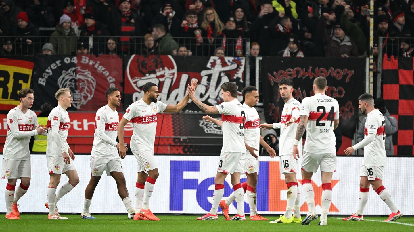 Fußball-Bundesliga: Furioser VfB: Heimdebakel für Leverkusen