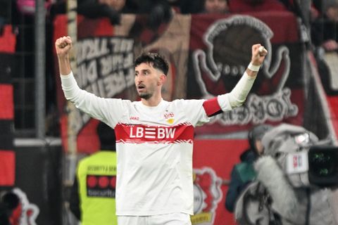 Die Stuttgarter führen Bayer eine bittere Niederlage zu. Foto: Federico Gambarini/dpa