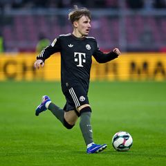 Beim Testspiel in Salzburg glänzte Lennart Karl als zweifacher Torschütze. (Archivbild) Foto: Sven Hoppe/dpa